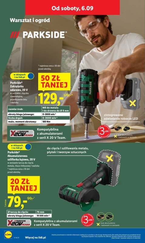 Lidl - gazetka promocyjna Katalog od poniedziałku 01.09 do soboty 06.09 - strona 40