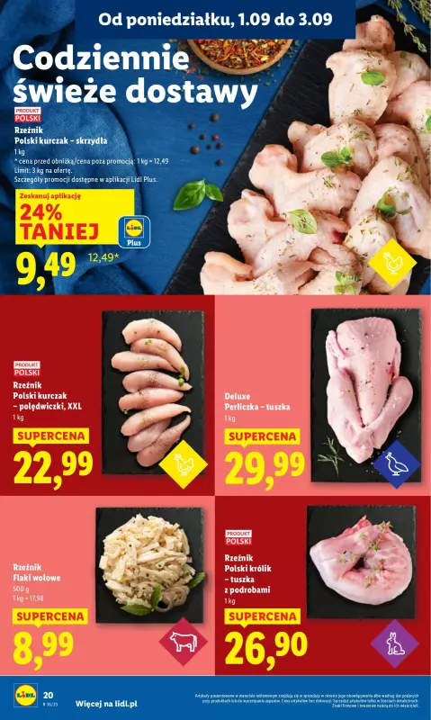 Lidl - gazetka promocyjna Oferta od poniedziałku od poniedziałku 01.09 do środy 03.09 - strona 24
