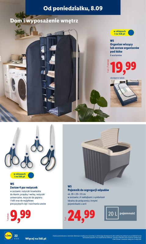 Lidl - gazetka promocyjna Katalog od poniedziałku 08.09 do soboty 13.09 - strona 24
