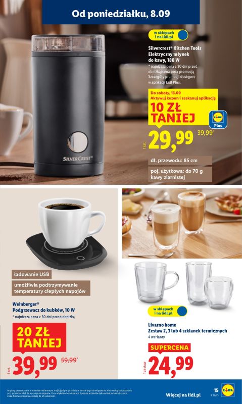 Lidl - gazetka promocyjna Katalog od poniedziałku 08.09 do soboty 13.09 - strona 17