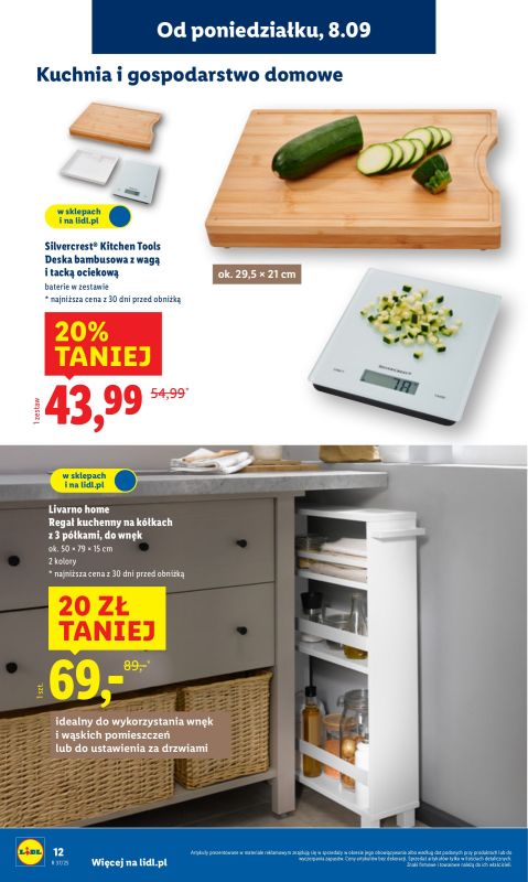 Lidl - gazetka promocyjna Katalog od poniedziałku 08.09 do soboty 13.09 - strona 14