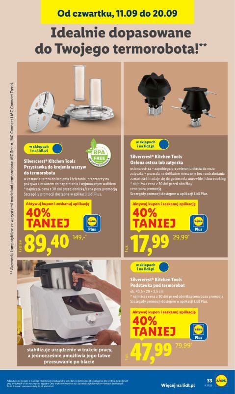 Lidl - gazetka promocyjna Katalog od poniedziałku 08.09 do soboty 13.09 - strona 35