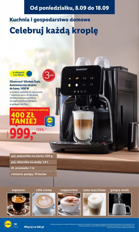 Lidl - gazetka promocyjna Katalog od poniedziałku 08.09 do soboty 13.09 - strona 16