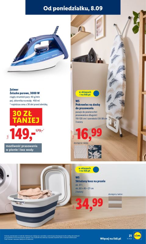 Lidl - gazetka promocyjna Katalog od poniedziałku 08.09 do soboty 13.09 - strona 23