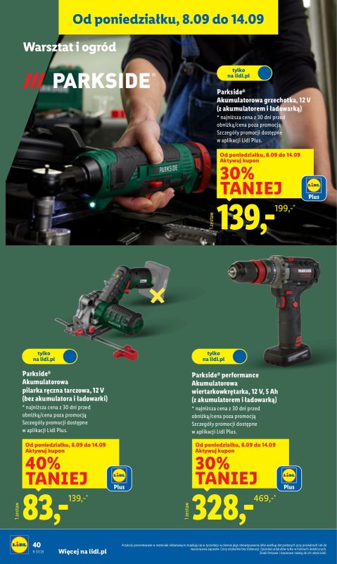 Lidl - gazetka promocyjna Katalog od poniedziałku 08.09 do soboty 13.09 - strona 42