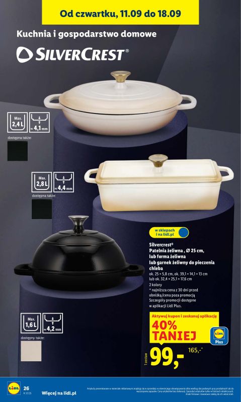 Lidl - gazetka promocyjna Katalog od poniedziałku 08.09 do soboty 13.09 - strona 28