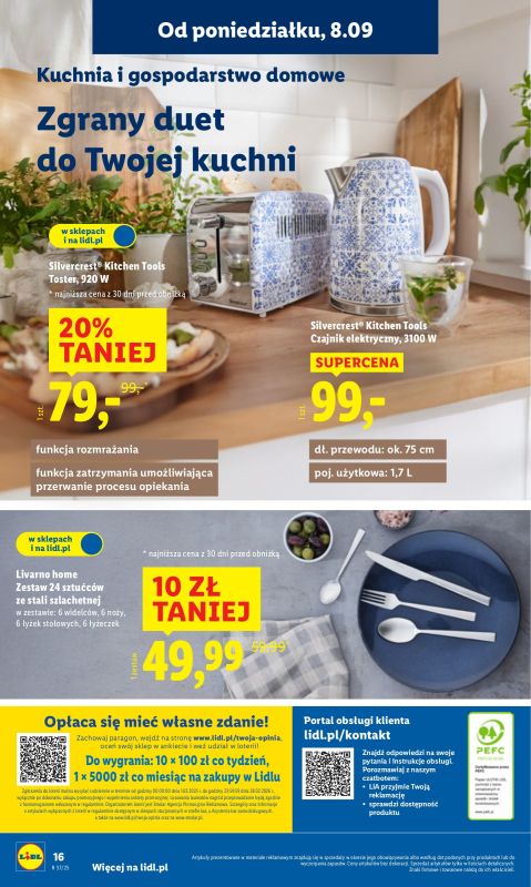 Lidl - gazetka promocyjna Katalog od poniedziałku 08.09 do soboty 13.09 - strona 18