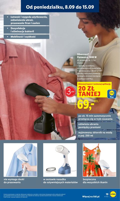 Lidl - gazetka promocyjna Katalog od poniedziałku 08.09 do soboty 13.09 - strona 21