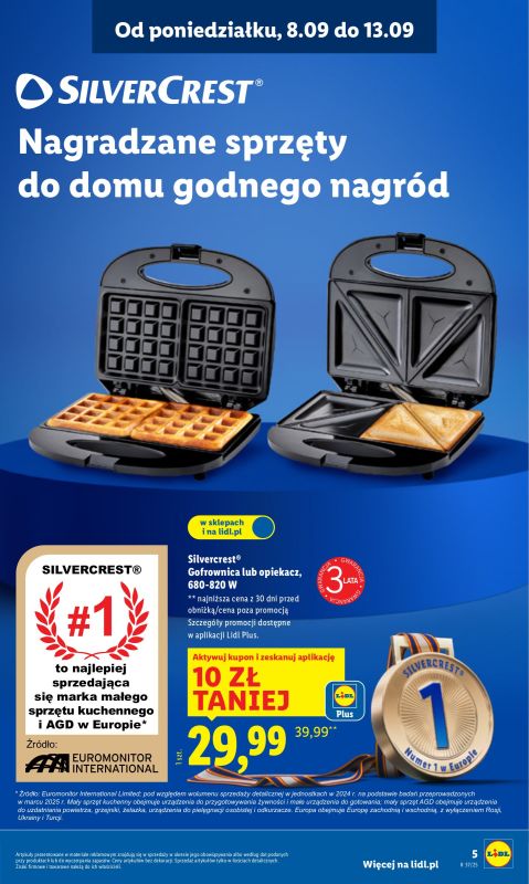 Lidl - gazetka promocyjna Katalog od poniedziałku 08.09 do soboty 13.09 - strona 5