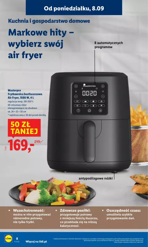Lidl - gazetka promocyjna Katalog od poniedziałku 08.09 do soboty 13.09 - strona 10