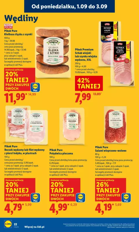 Lidl - gazetka promocyjna Oferta od poniedziałku od poniedziałku 01.09 do środy 03.09 - strona 26