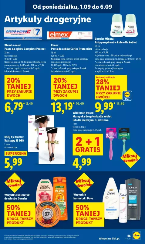 Lidl - gazetka promocyjna Oferta od poniedziałku od poniedziałku 01.09 do środy 03.09 - strona 55