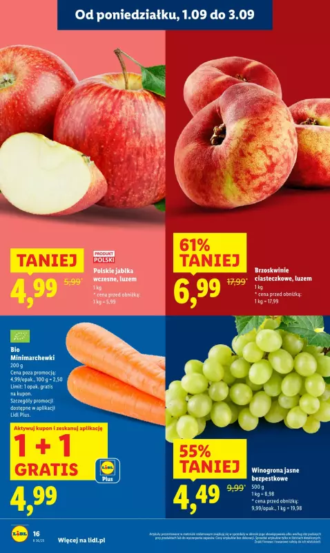 Lidl - gazetka promocyjna Oferta od poniedziałku od poniedziałku 01.09 do środy 03.09 - strona 20