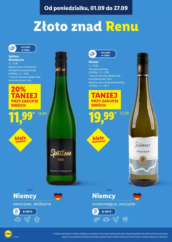 Lidl - gazetka promocyjna Karta Win od poniedziałku 01.09 do soboty 27.09 - strona 8