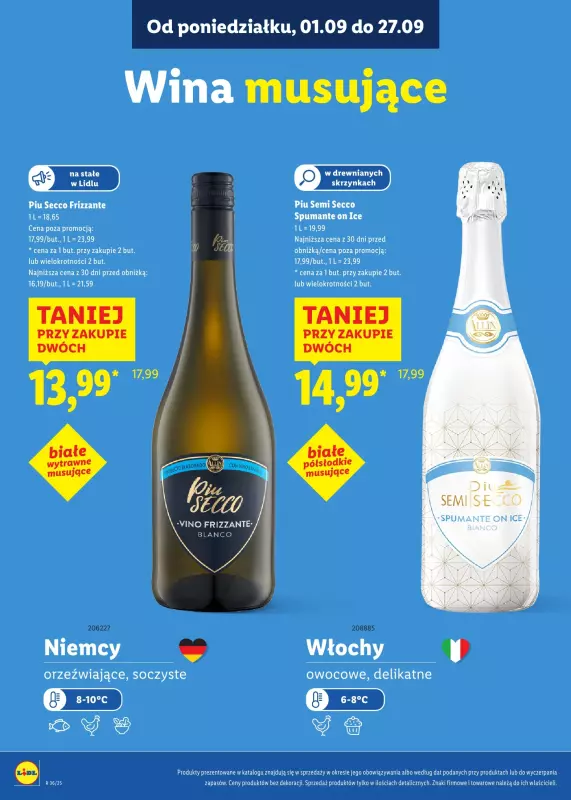 Lidl - gazetka promocyjna Karta Win od poniedziałku 01.09 do soboty 27.09 - strona 10