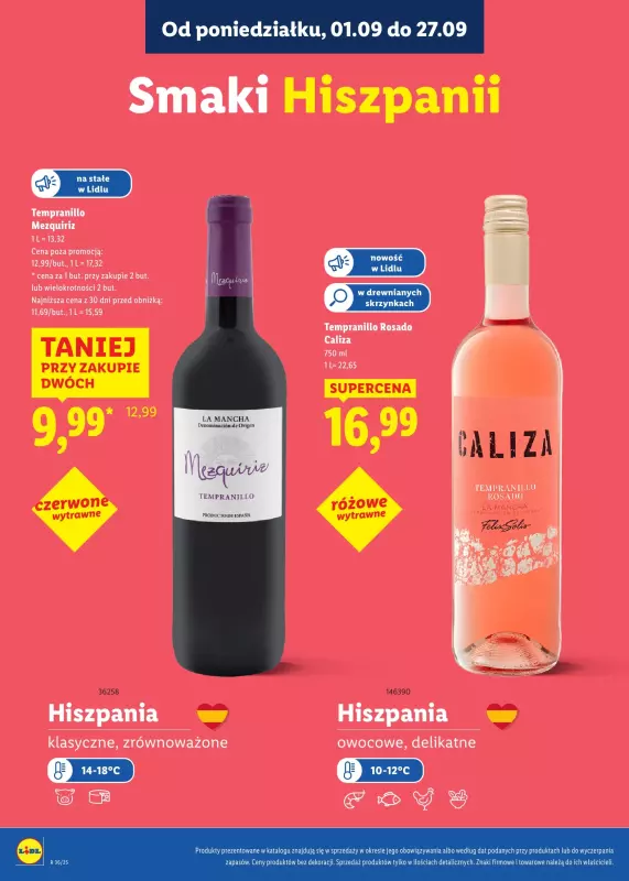 Lidl - gazetka promocyjna Karta Win od poniedziałku 01.09 do soboty 27.09 - strona 3