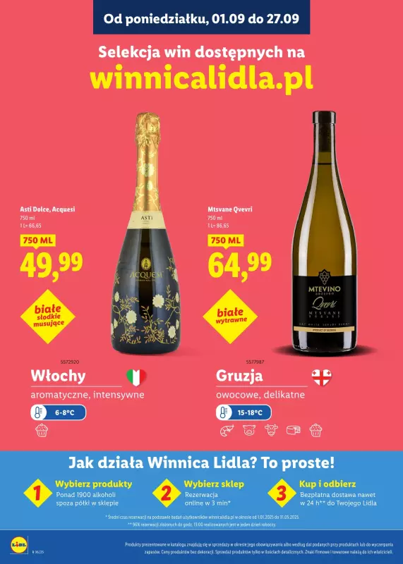 Lidl - gazetka promocyjna Karta Win od poniedziałku 01.09 do soboty 27.09 - strona 16