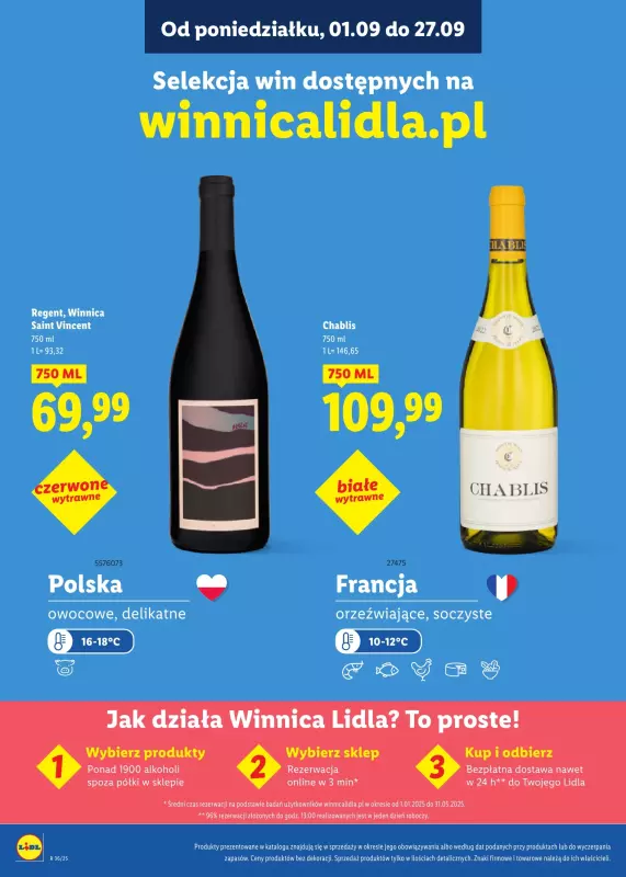Lidl - gazetka promocyjna Karta Win od poniedziałku 01.09 do soboty 27.09 - strona 17