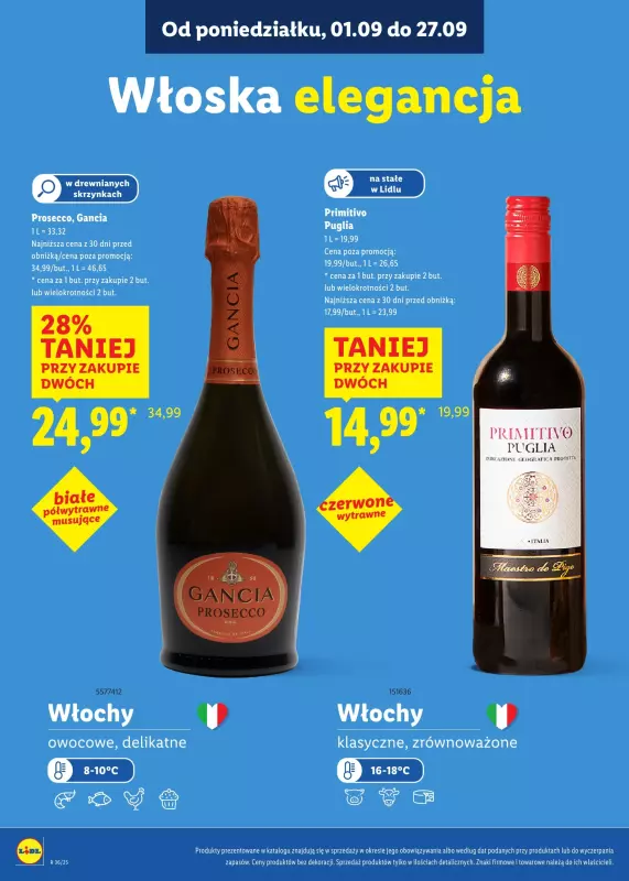 Lidl - gazetka promocyjna Karta Win od poniedziałku 01.09 do soboty 27.09 - strona 2