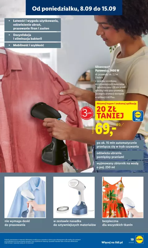Lidl - gazetka promocyjna Katalog od poniedziałku 08.09 do soboty 13.09 - strona 21