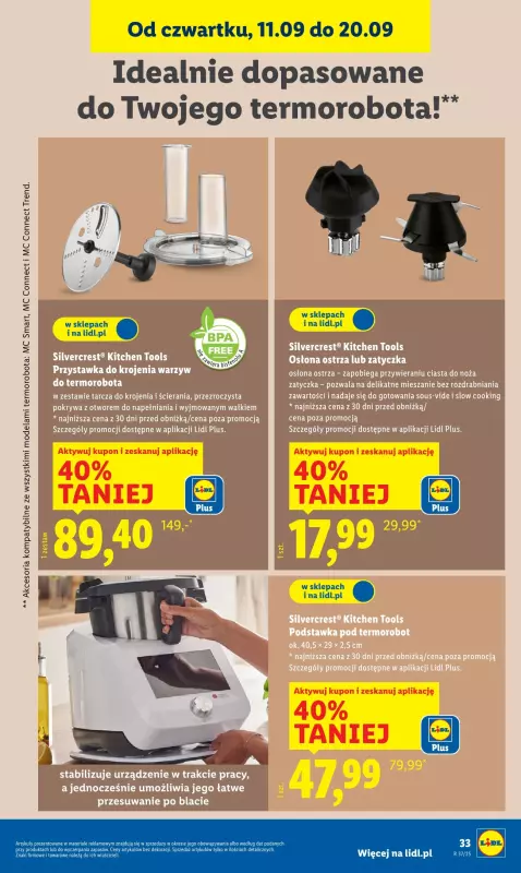Lidl - gazetka promocyjna Katalog od poniedziałku 08.09 do soboty 13.09 - strona 35