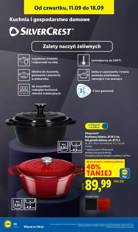 Lidl - gazetka promocyjna Katalog od poniedziałku 08.09 do soboty 13.09 - strona 26
