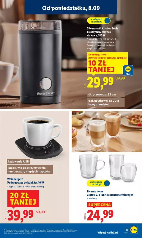 Lidl - gazetka promocyjna Katalog od poniedziałku 08.09 do soboty 13.09 - strona 17