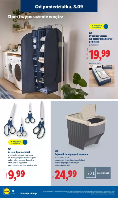 Lidl - gazetka promocyjna Katalog od poniedziałku 08.09 do soboty 13.09 - strona 24