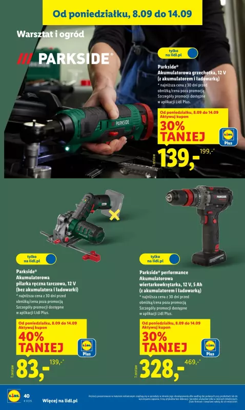 Lidl - gazetka promocyjna Katalog od poniedziałku 08.09 do soboty 13.09 - strona 42