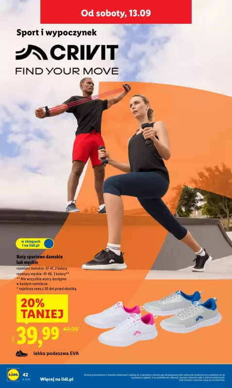 Lidl - gazetka promocyjna Katalog od poniedziałku 08.09 do soboty 13.09 - strona 46