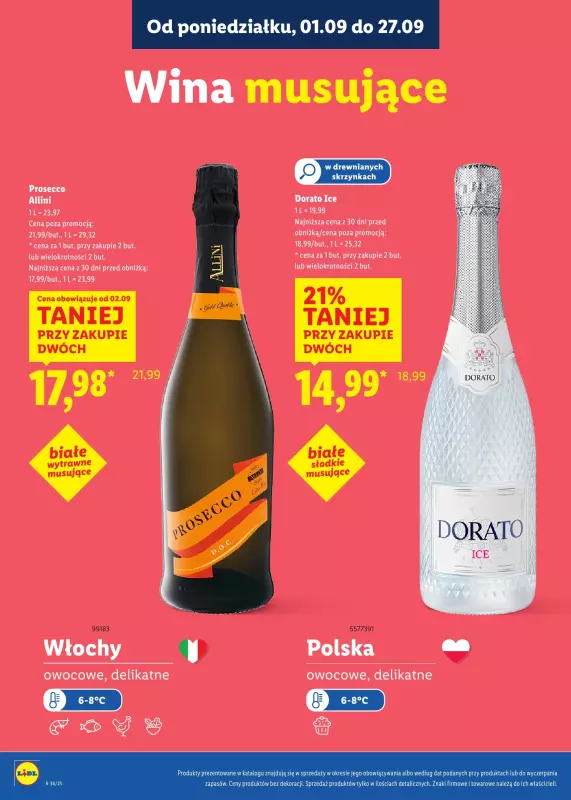 Lidl - gazetka promocyjna Karta Win od poniedziałku 01.09 do soboty 27.09 - strona 9
