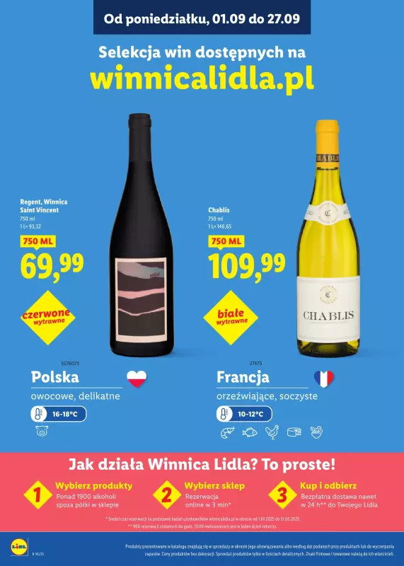 Lidl - gazetka promocyjna Karta Win od poniedziałku 01.09 do soboty 27.09 - strona 17