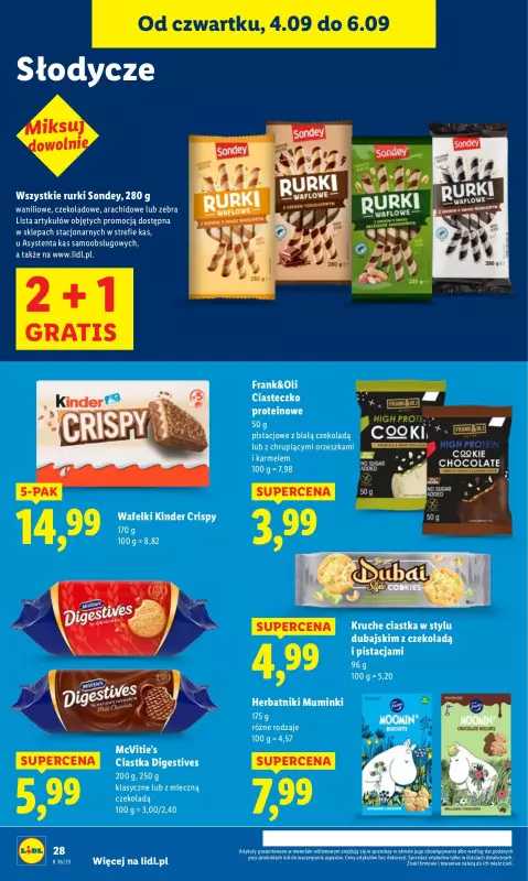 Lidl - gazetka promocyjna Oferta od czwartku od czwartku 04.09 do soboty 06.09 - strona 32