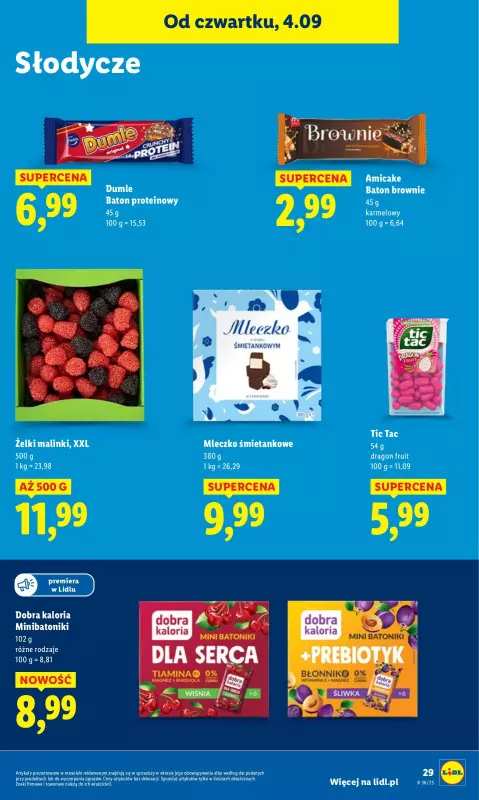 Lidl - gazetka promocyjna Oferta od czwartku od czwartku 04.09 do soboty 06.09 - strona 33