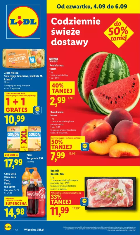 Lidl - gazetka promocyjna Oferta od czwartku  