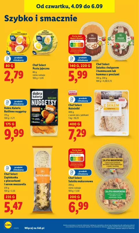 Lidl - gazetka promocyjna Oferta od czwartku od czwartku 04.09 do soboty 06.09 - strona 46