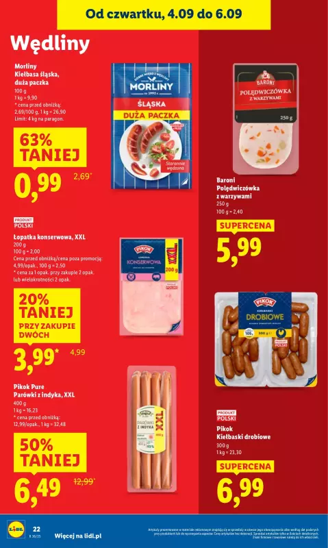 Lidl - gazetka promocyjna Oferta od czwartku od czwartku 04.09 do soboty 06.09 - strona 26