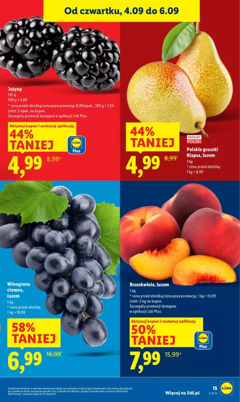 Lidl - gazetka promocyjna Oferta od czwartku od czwartku 04.09 do soboty 06.09 - strona 19