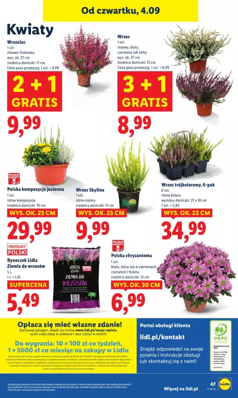 Lidl - gazetka promocyjna Oferta od czwartku od czwartku 04.09 do soboty 06.09 - strona 58
