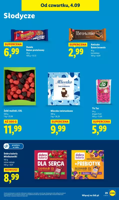 Lidl - gazetka promocyjna Oferta od czwartku od czwartku 04.09 do soboty 06.09 - strona 35