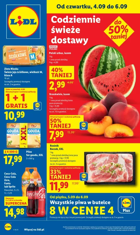 Lidl - gazetka promocyjna Oferta od czwartku  