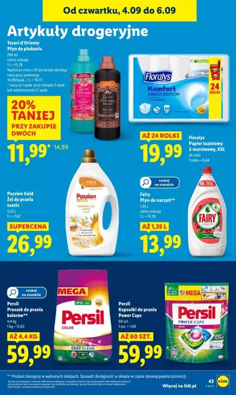 Lidl - gazetka promocyjna Oferta od czwartku od czwartku 04.09 do soboty 06.09 - strona 53