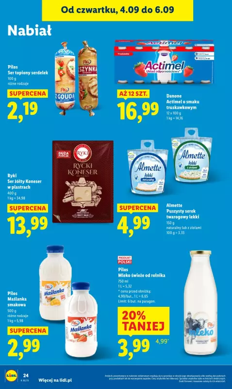 Lidl - gazetka promocyjna Oferta od czwartku od czwartku 04.09 do soboty 06.09 - strona 30