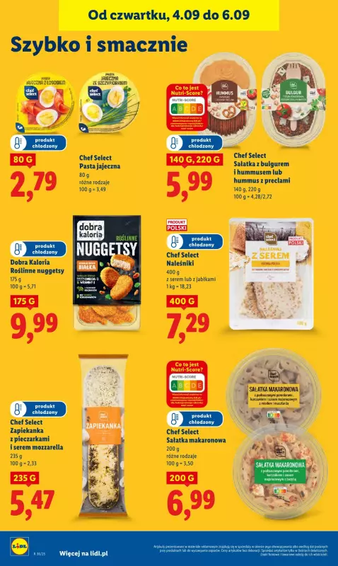 Lidl - gazetka promocyjna Oferta od czwartku od czwartku 04.09 do soboty 06.09 - strona 50
