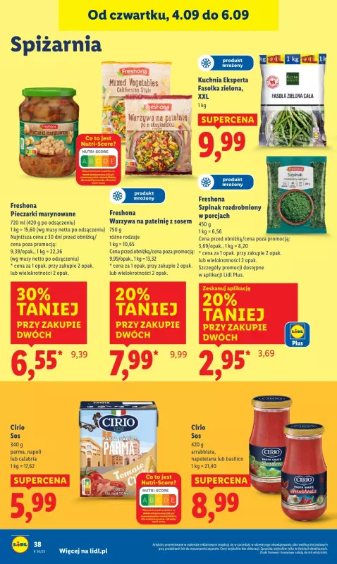 Lidl - gazetka promocyjna Oferta od czwartku od czwartku 04.09 do soboty 06.09 - strona 48
