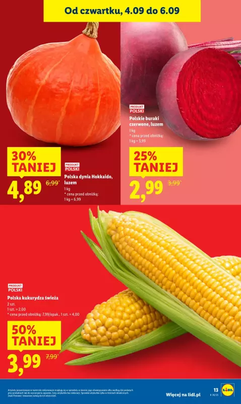 Lidl - gazetka promocyjna Oferta od czwartku od czwartku 04.09 do soboty 06.09 - strona 21