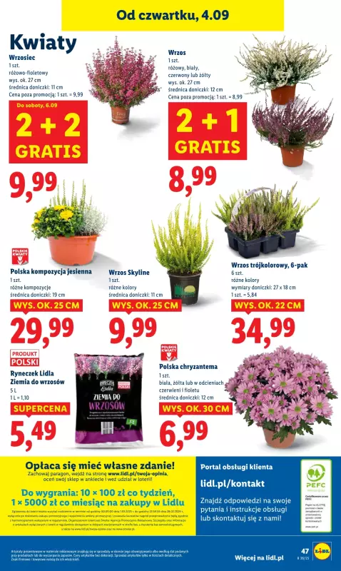 Lidl - gazetka promocyjna Oferta od czwartku od czwartku 04.09 do soboty 06.09 - strona 60