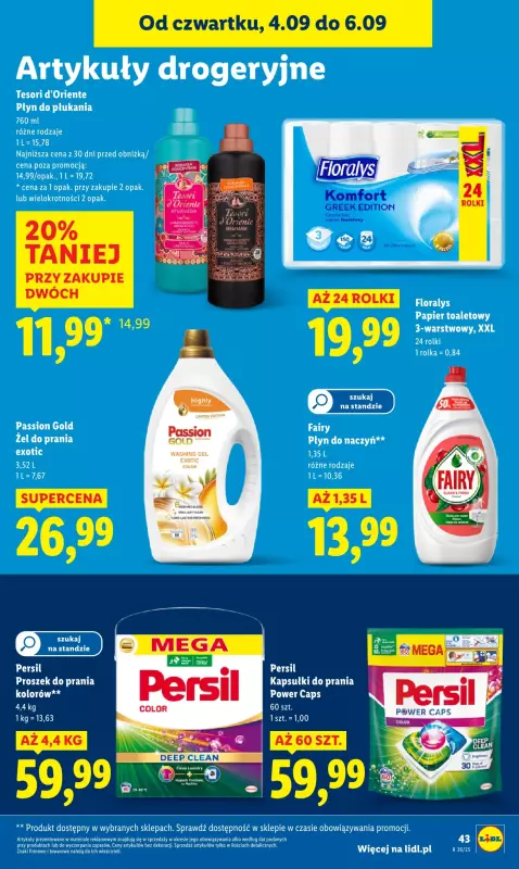 Lidl - gazetka promocyjna Oferta od czwartku od czwartku 04.09 do soboty 06.09 - strona 55