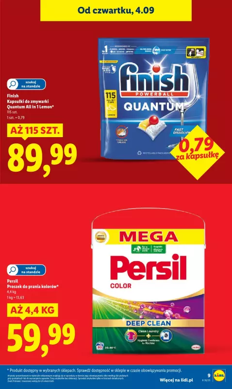Lidl - gazetka promocyjna Oferta od czwartku od czwartku 04.09 do soboty 06.09 - strona 11