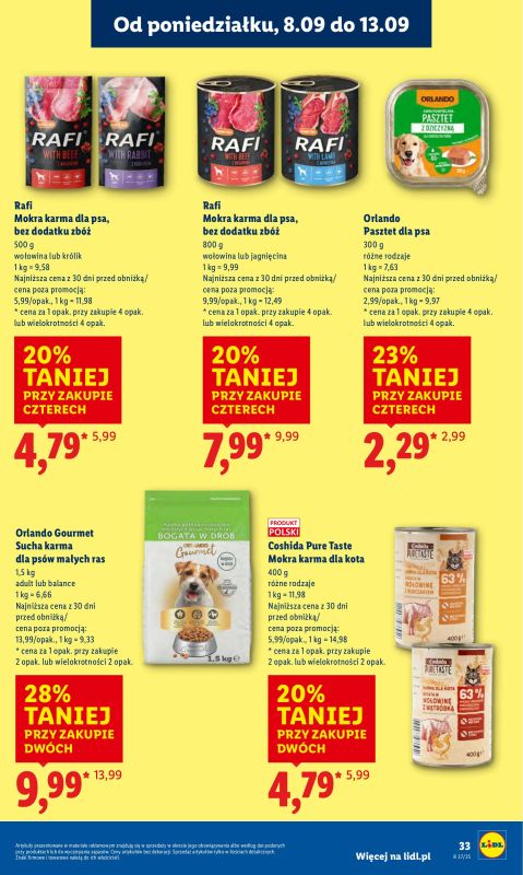 Lidl - gazetka promocyjna Oferta od poniedziałku od poniedziałku 08.09 do środy 10.09 - strona 35